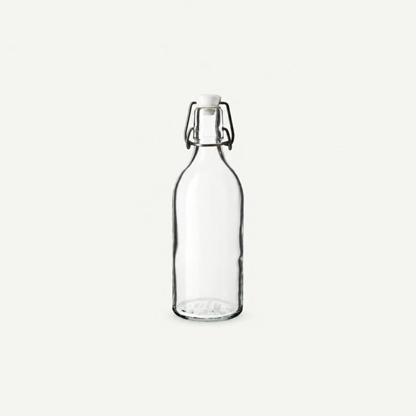 1000ml swing top glass bottle for beer, kombucha and cold brew