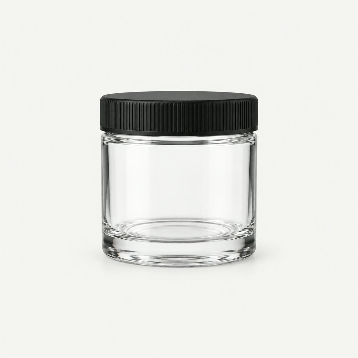 Child resistant straight side glass jars 1oz to 18oz with CR lids