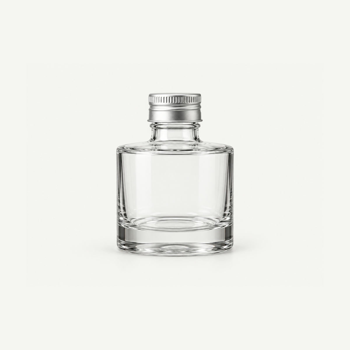 Clear glass reed diffuser bottles 50ml to 500ml with aluminium caps