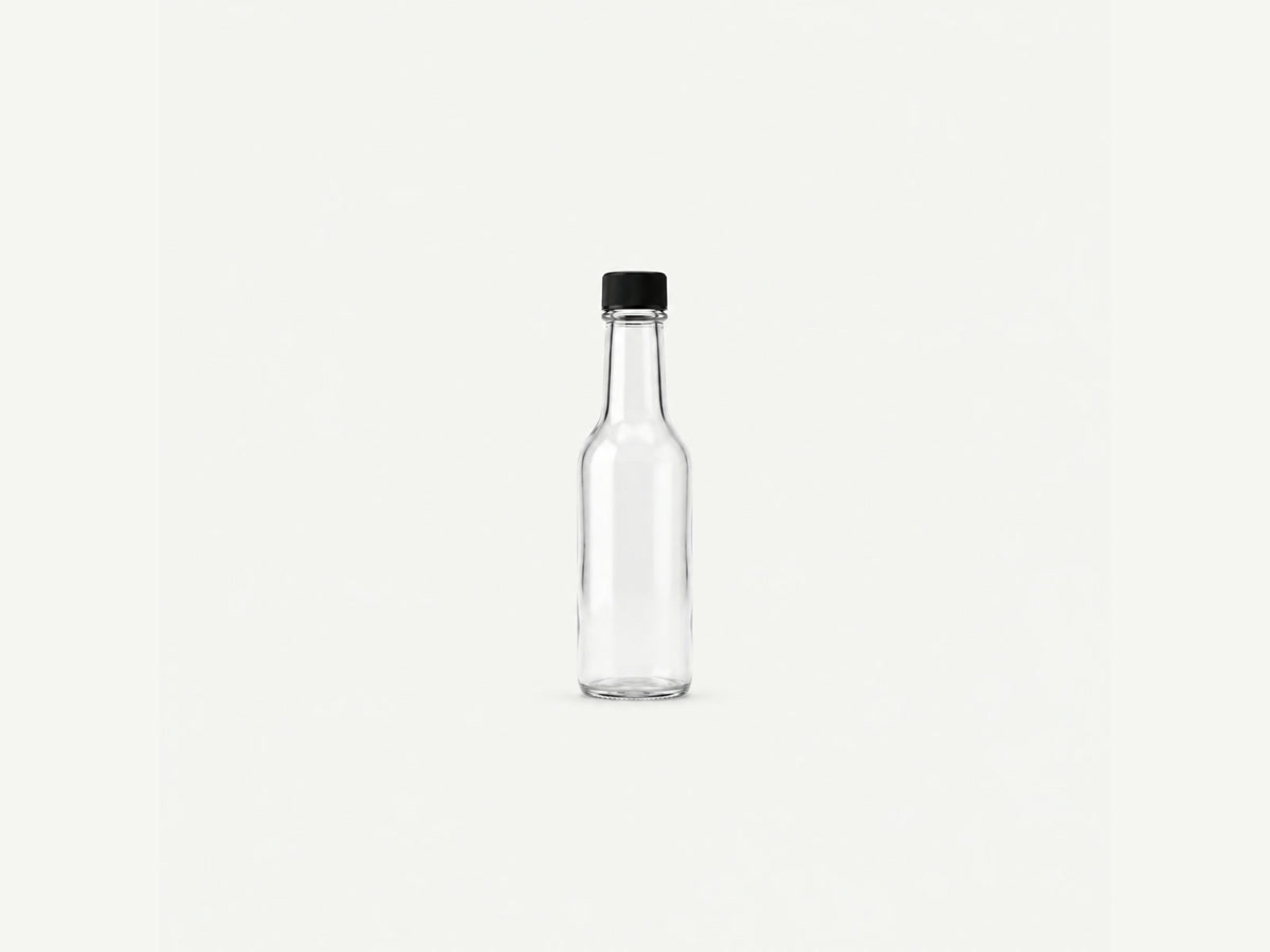 Food jars, sauce bottles, cosmetic jars and essential oil dropper bottles